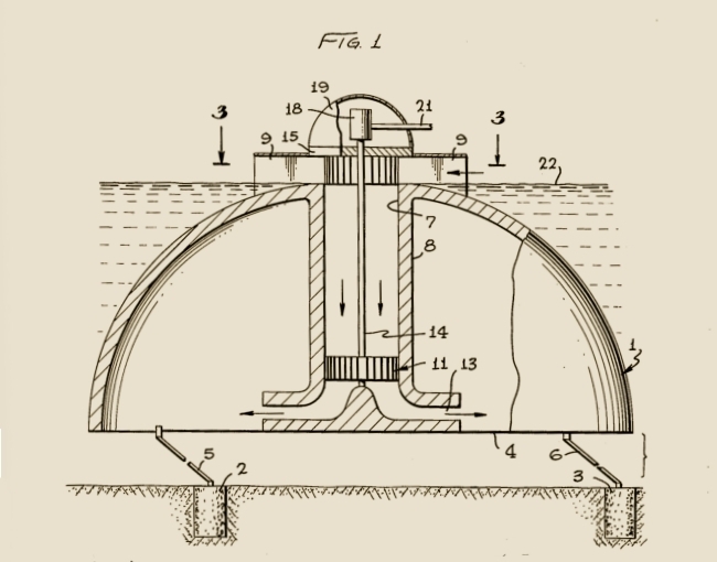 Drawing, Figure 1 From The Patent 