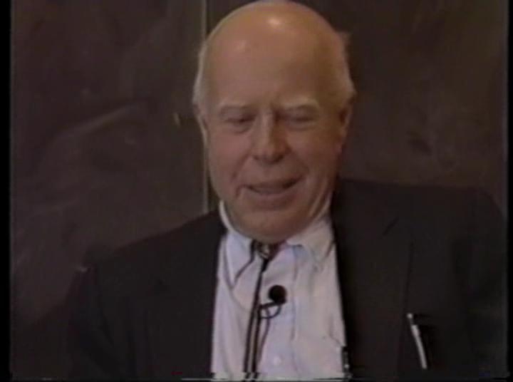 Still taken from the video showing L.S. Wirt discussing the principles behind Dam-Atoll.  This still represents the contact page of Leslie S. Wirt, principle inventor of Dam-Atoll.